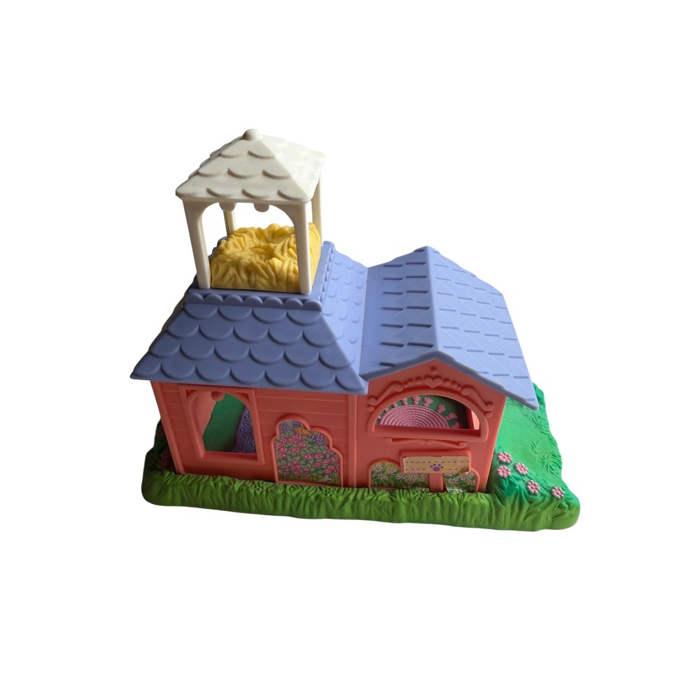 KENNER Littlest Pet Shop LPS Kenner 1995 Garden Tag House Set: Dog, Cat‎ & Bird - Picture 2 of 7